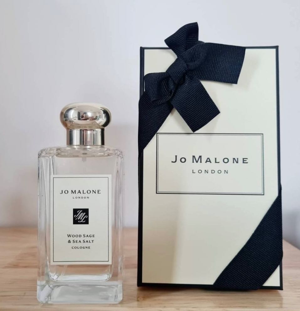 Jo Malone : Wood Sage & Sea Salt Cologne (อุปกรณ์กล่อง+โบว์)