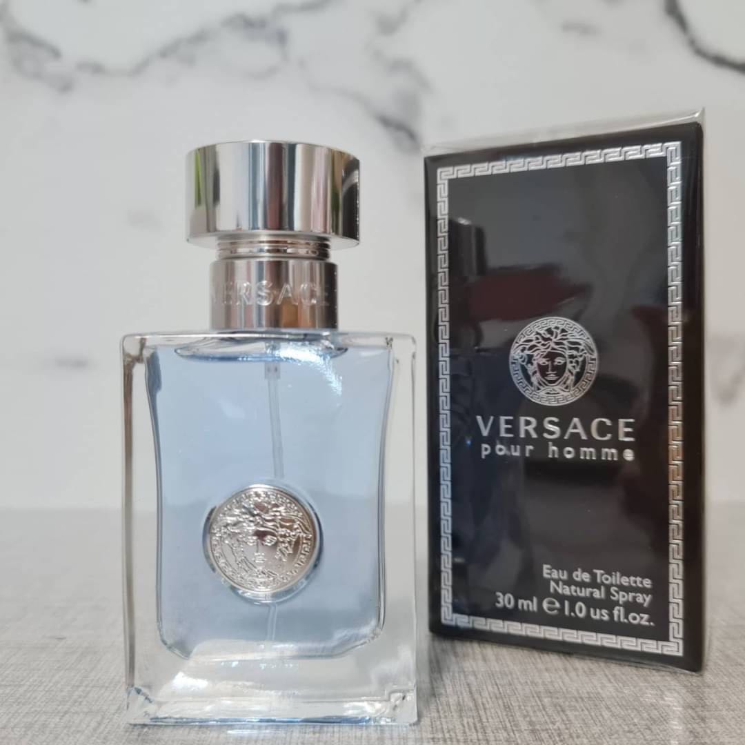 Versace : Pour Homme EDT 30mL กล่องซีล