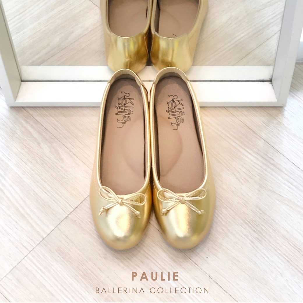 🔥 Paris -Gold (หนังแท้)