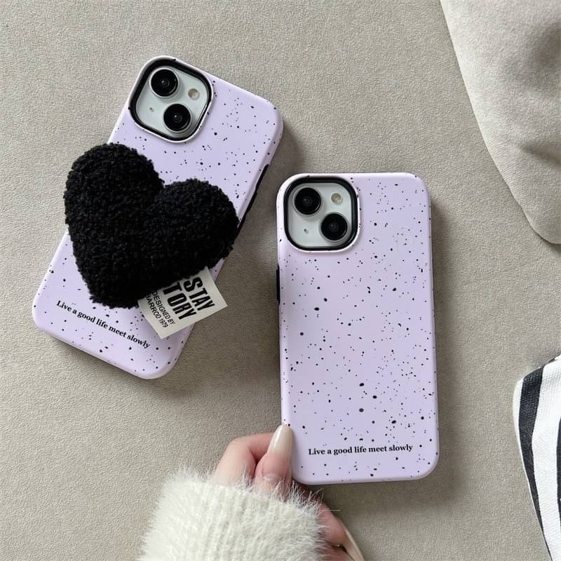สอบถามก่อนกดสั่ง เคสหินอ่อน เคส2ชั้น สีชมพู holder griptok ไอริง หัวใจ ประกอบ เคสไอโฟน เคสiphone