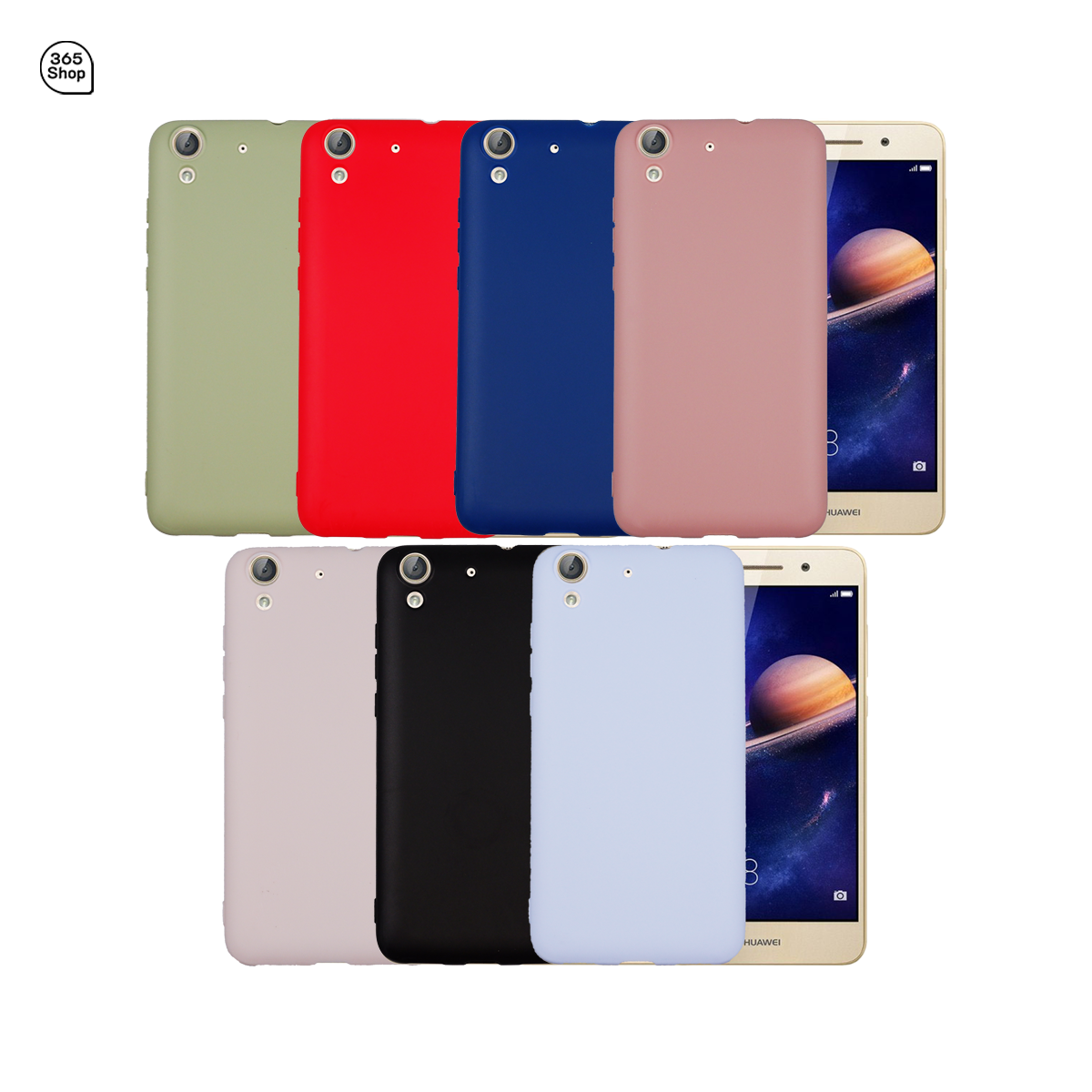 เคส Huawei Y6ii Y62 หัวเว่ย วาย6ไอไอ วาย62 เคสซิลิโคนนิ่ม สีพาสเทล TPU บาง