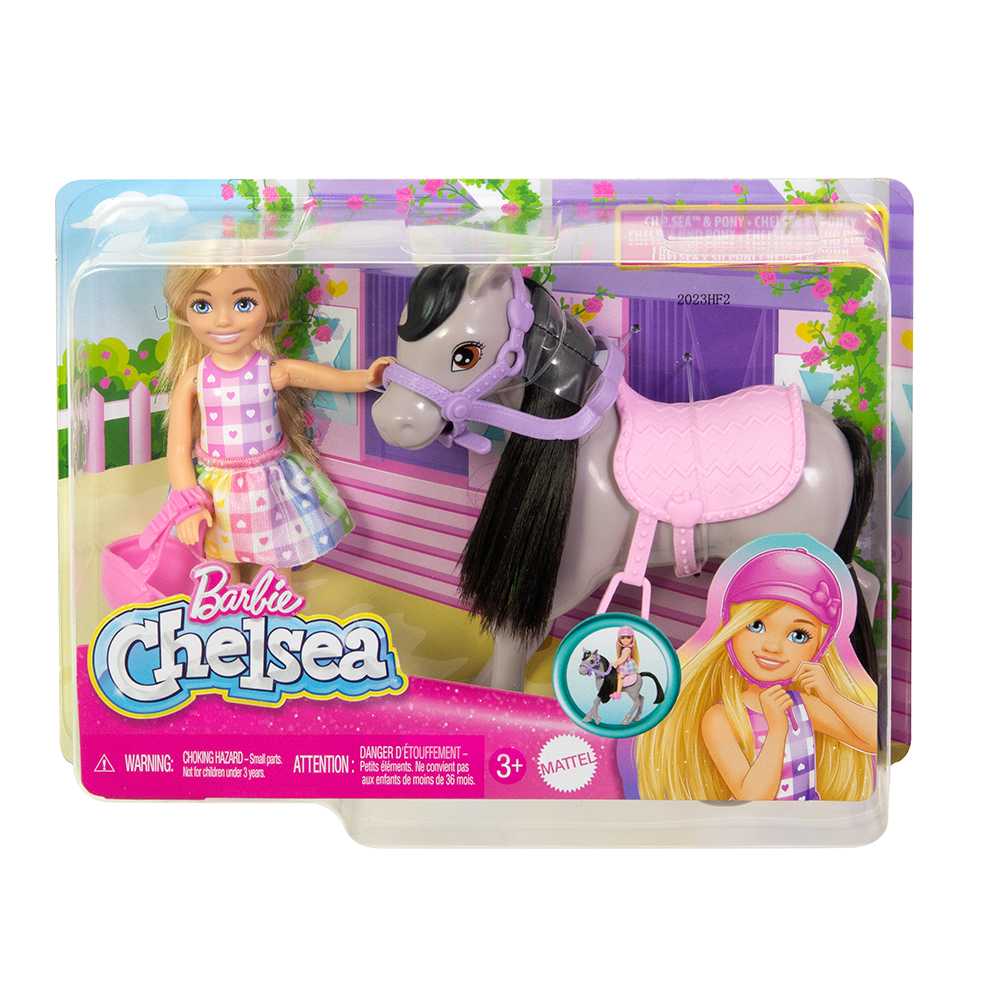 Barbie Chelsea & Pony Doll (HTK29)