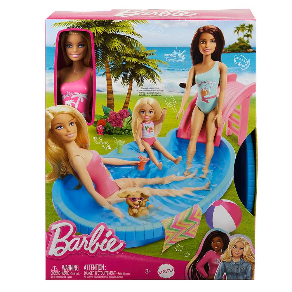 Barbie Pool with Doll (HRJ74)