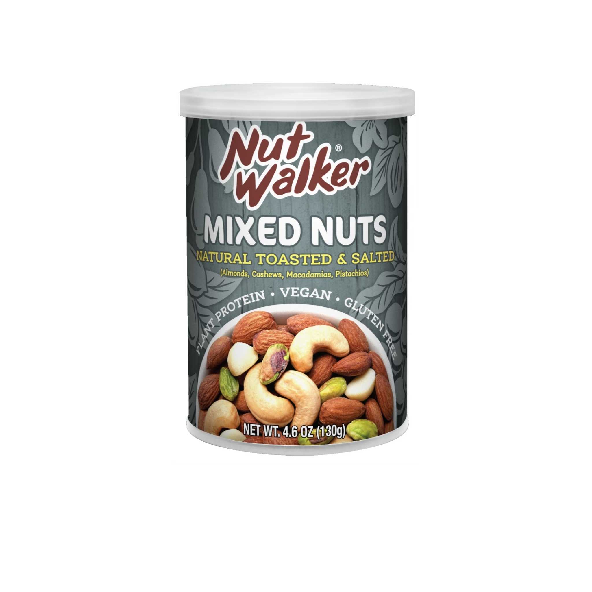 ถั่วมิกซ์นัทอบเกลือ นัทฯ 130 ก.Mixed Nuts Natural Toasted & Salted 130 g.