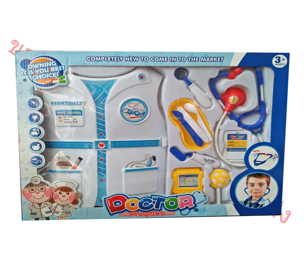 Doctor Play Set ชุดคุณหมอพร้อมเครื่องมือการแพทย์ มาครบเซ็ตให้น้องๆได้เสริมสร้างพัฒนาการอย่างเต็มที่