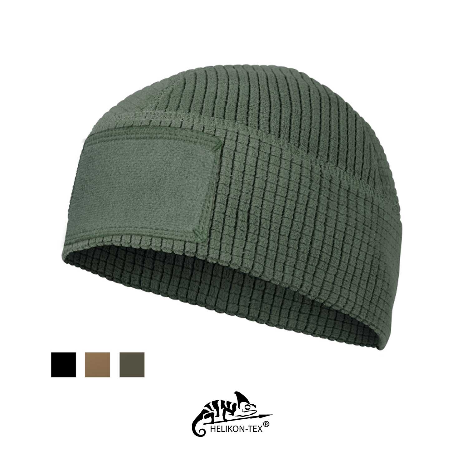 หมวกคลุมหัว RANGE BEANIE CAP® - GRID FLEECE มี 3 สี แบรนด์ Helikon-Tex