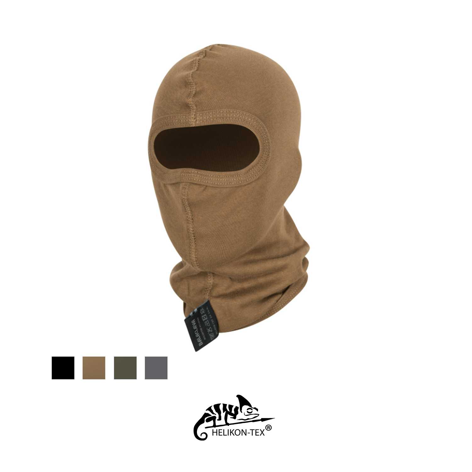 หมวกโหม่ง BALACLAVA - COTTON มี 4 สีแบรนด์ Helikon-Tex