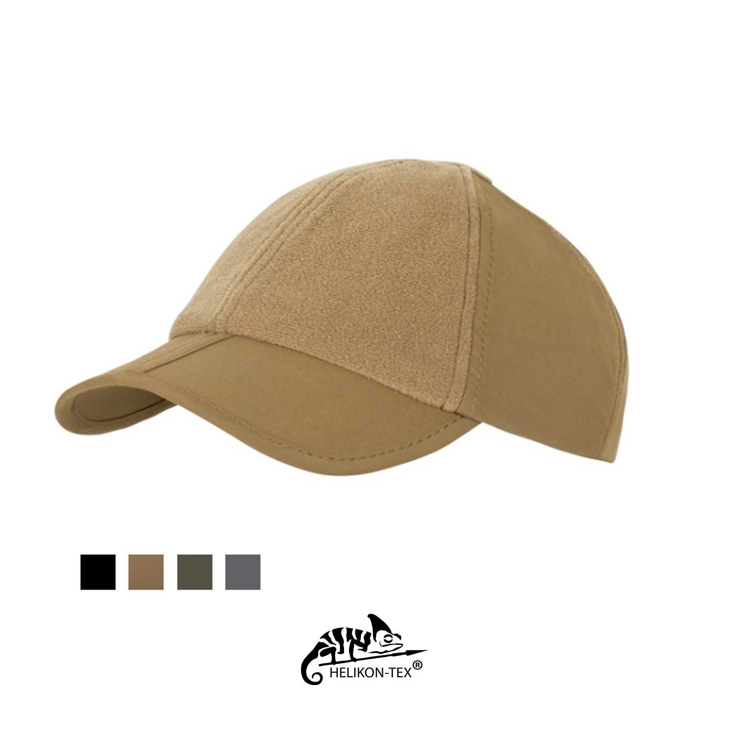 หมวกแก๊ปพับได้กันน้ำ BBC FOLDING OUTDOOR CAP® มี 4 สีแบรนด์ Helikon-Tex