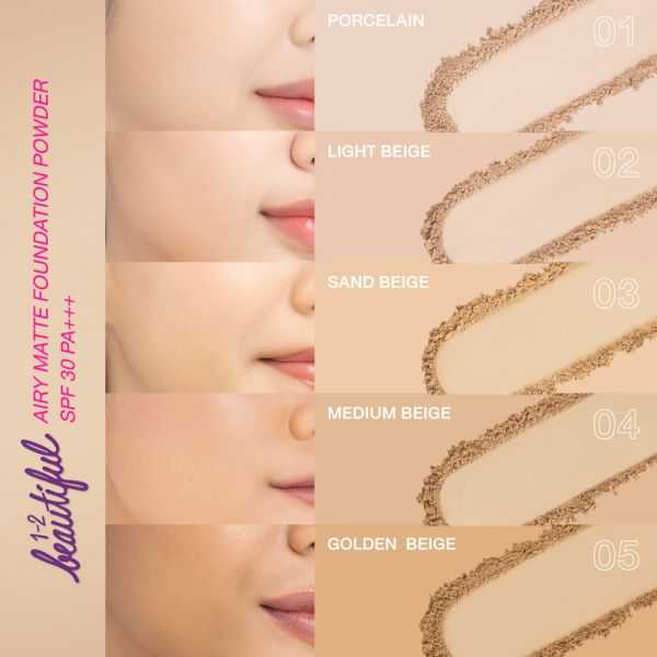 Cute Press (เครดิต 30 วัน 359฿) วัน-ทู บิวตี้ฟูล แอร์รี่ แมทท์ ฟาวเดชั่น พาวเดอร์ เอสพีเอฟ 30 พีเอ+