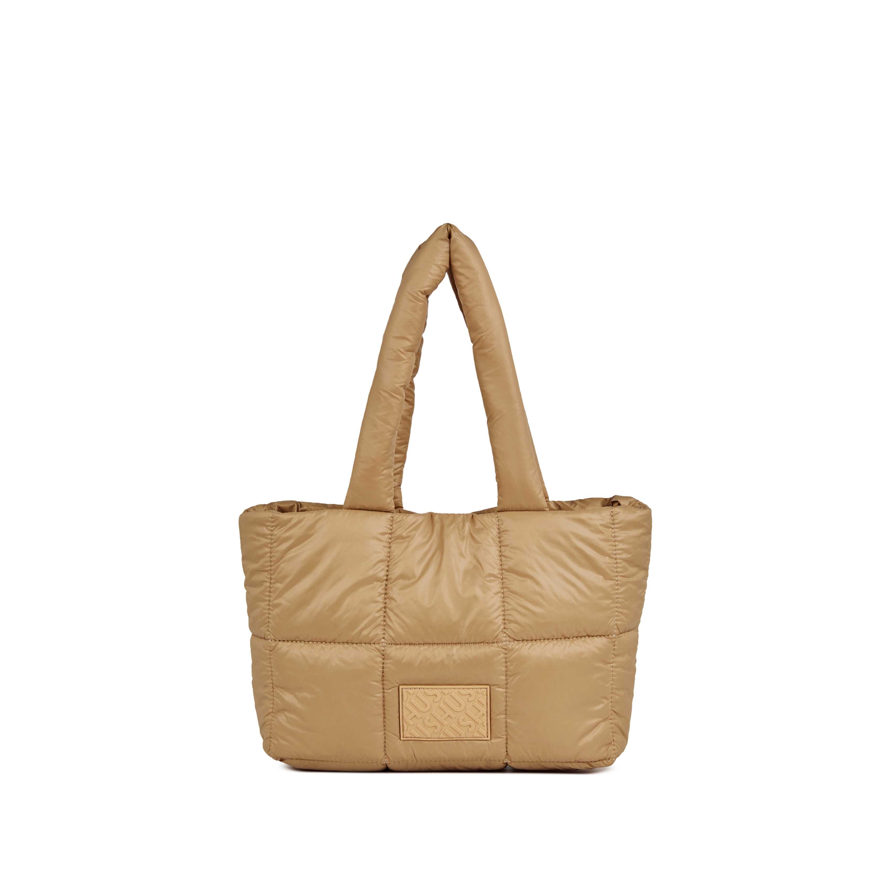 SHU SOFABAG NAMETAG TOTE - BEIGE #M  FWBT9401-BE01-1M