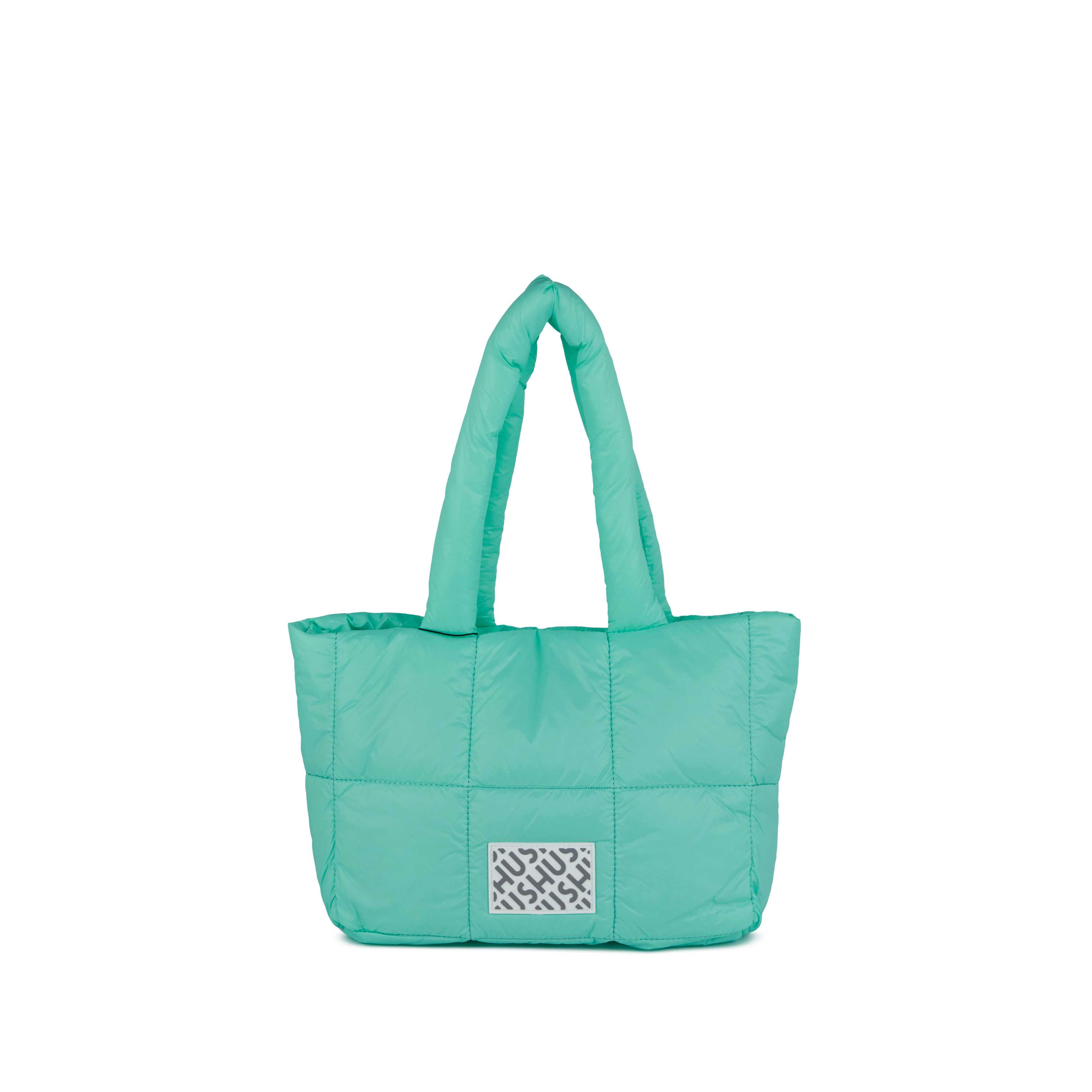 SHU SOFABAG NAMETAG TOTE - BLUE #M  FWBT9401-BL01-1M