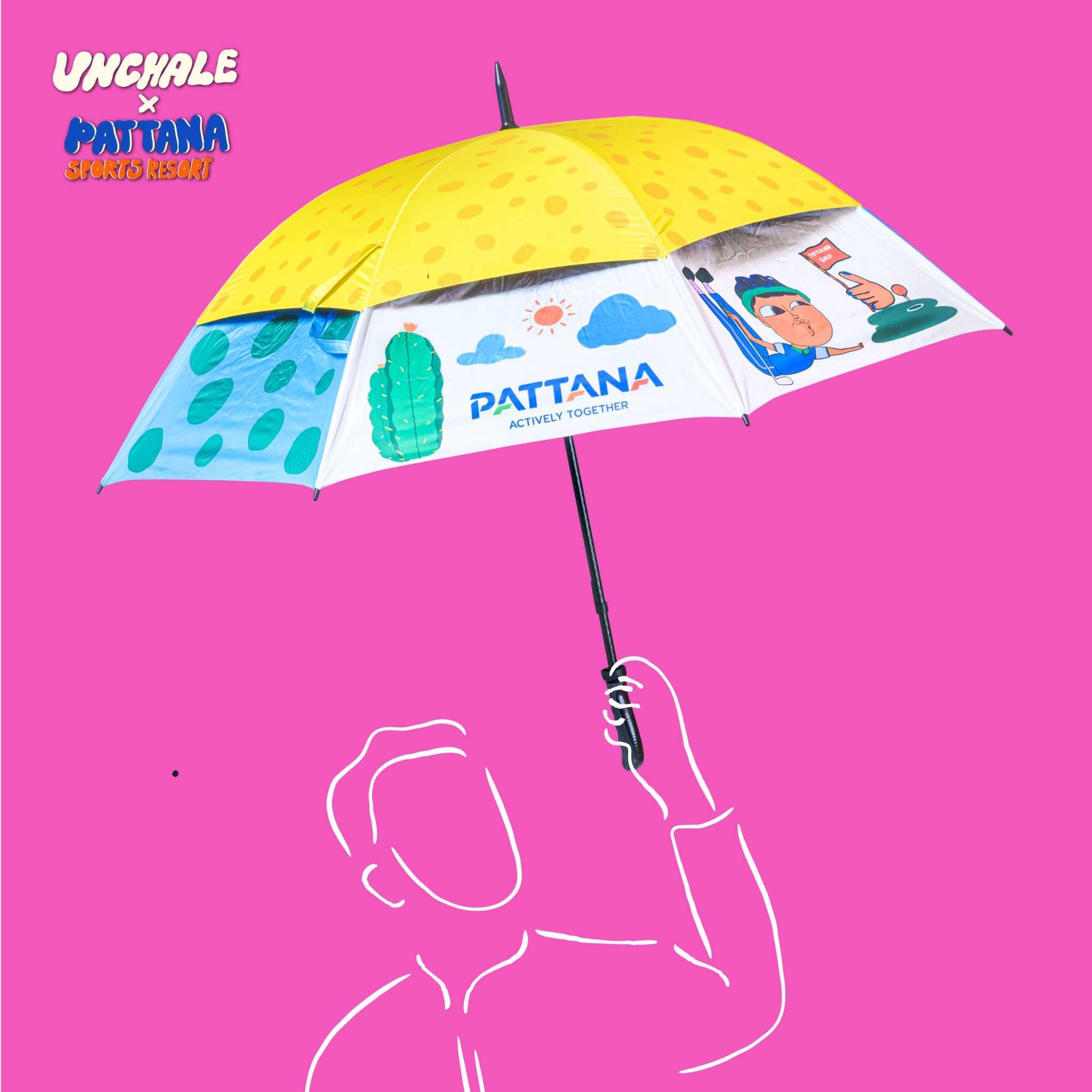 ร่มกอล์ฟ 30 นิ้ว 2 ชั้น PATTANA X UNCHALE Collection