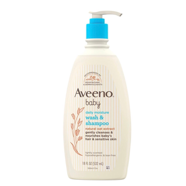 แชมพูสำหรับเด็กแบรนด์ Aveeno kid  wash &shampoo 2 in 1 จากUSA