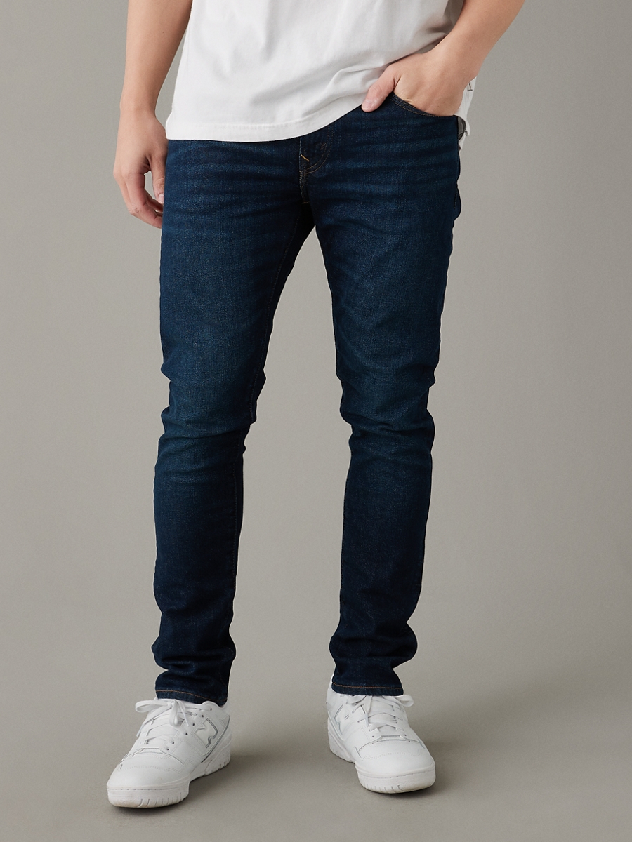 กางเกงยีนส์ ผู้ชาย DARK CLEAN SLIM FIT ( 011-6377-295 )