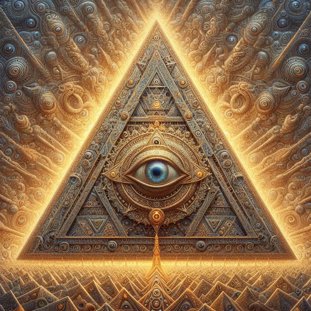 Eye of the Pyramid Eye of Awakening ดวงตาแห่งพีระมิดตาแห่งการตื่นรู้ สินค้าเป็นรูปแบบ Digital files 