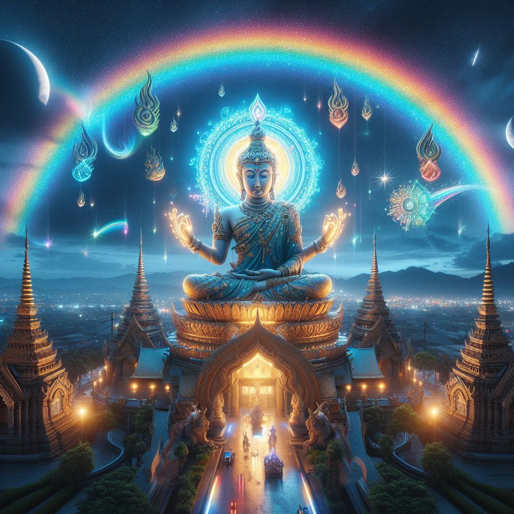 พระพุทธรูปมีพุทธลักษณะที่สง่างาม สินค้า เป็นรูปแบบ  Digital files #All