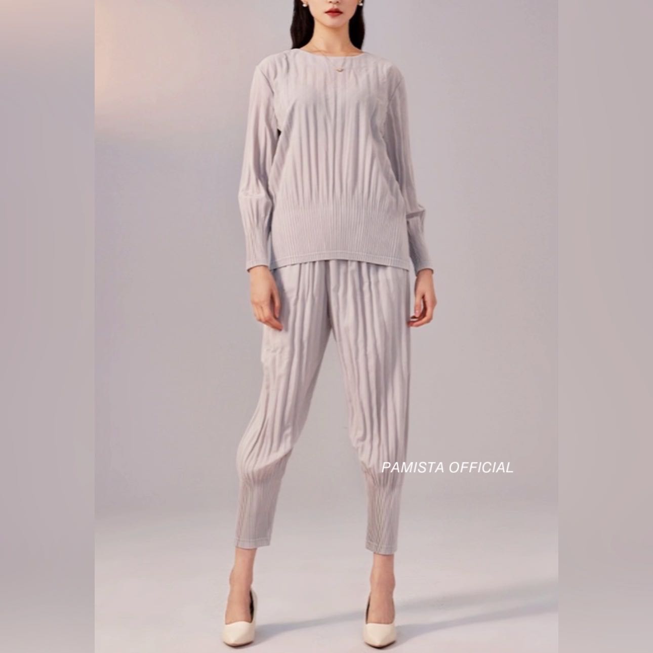 PP2676-Cozy Pleated Pant