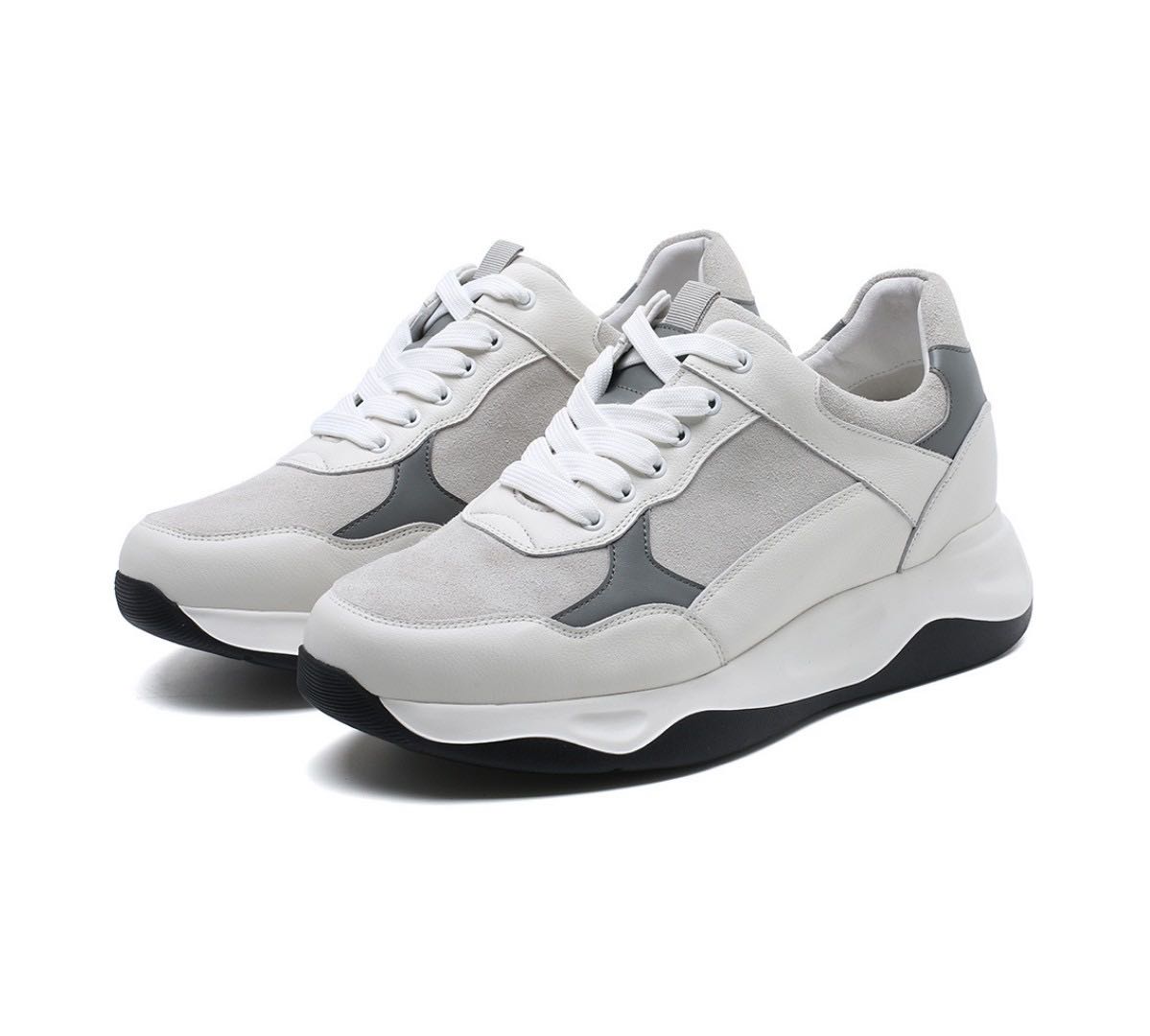 Urban Grey Sneakers (8cm lifted)