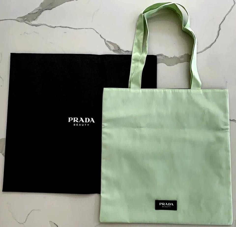 Prada Beauty tote bag 