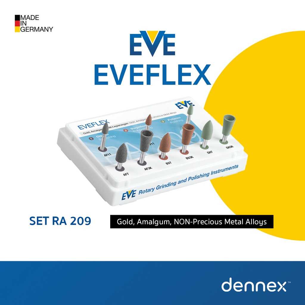 ชุดหัวขัด EVE FLEX Set RA 209