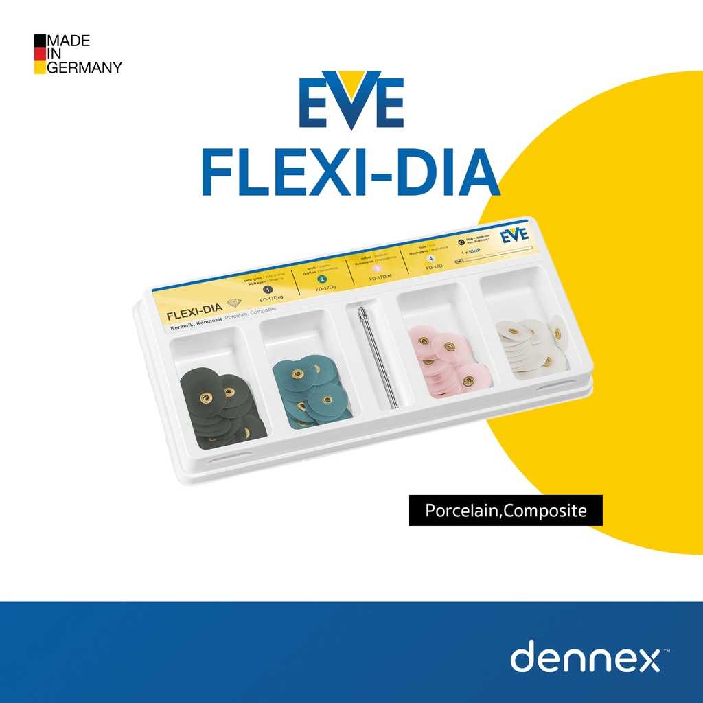 ชุดหัวขัด EVE FLEXI-DIA Starter Set 17mm