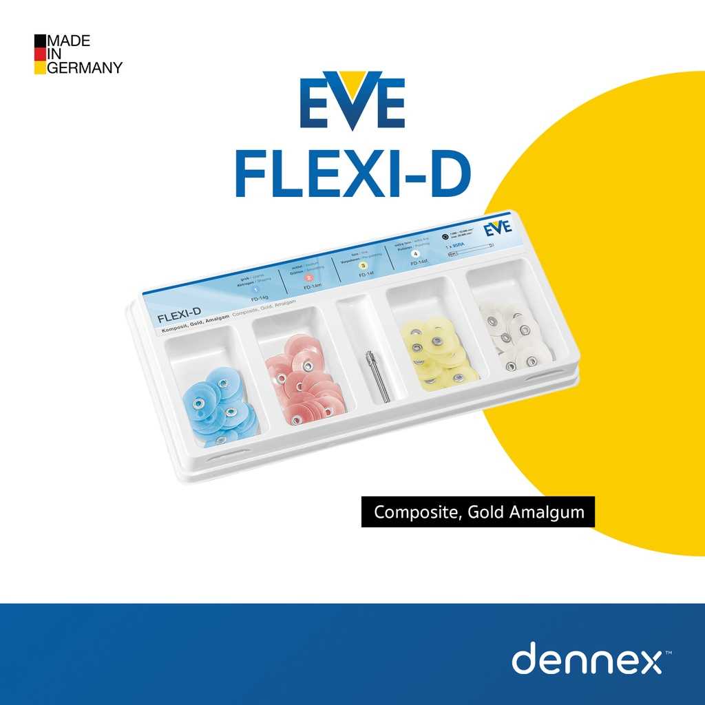 ชุดหัวขัด EVE FLEXI-D Starter Set 14mm