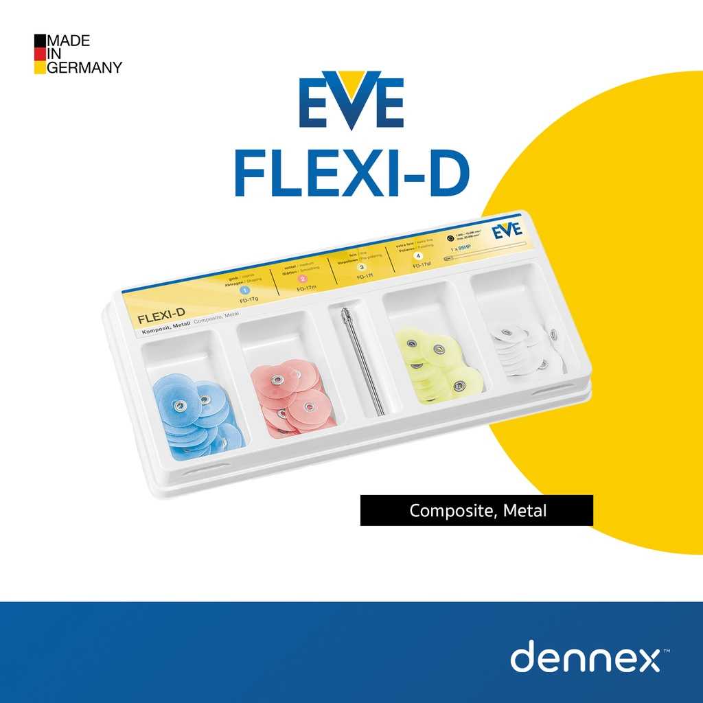 ชุดหัวขัด EVE FLEXI-D Starter Set 17mm