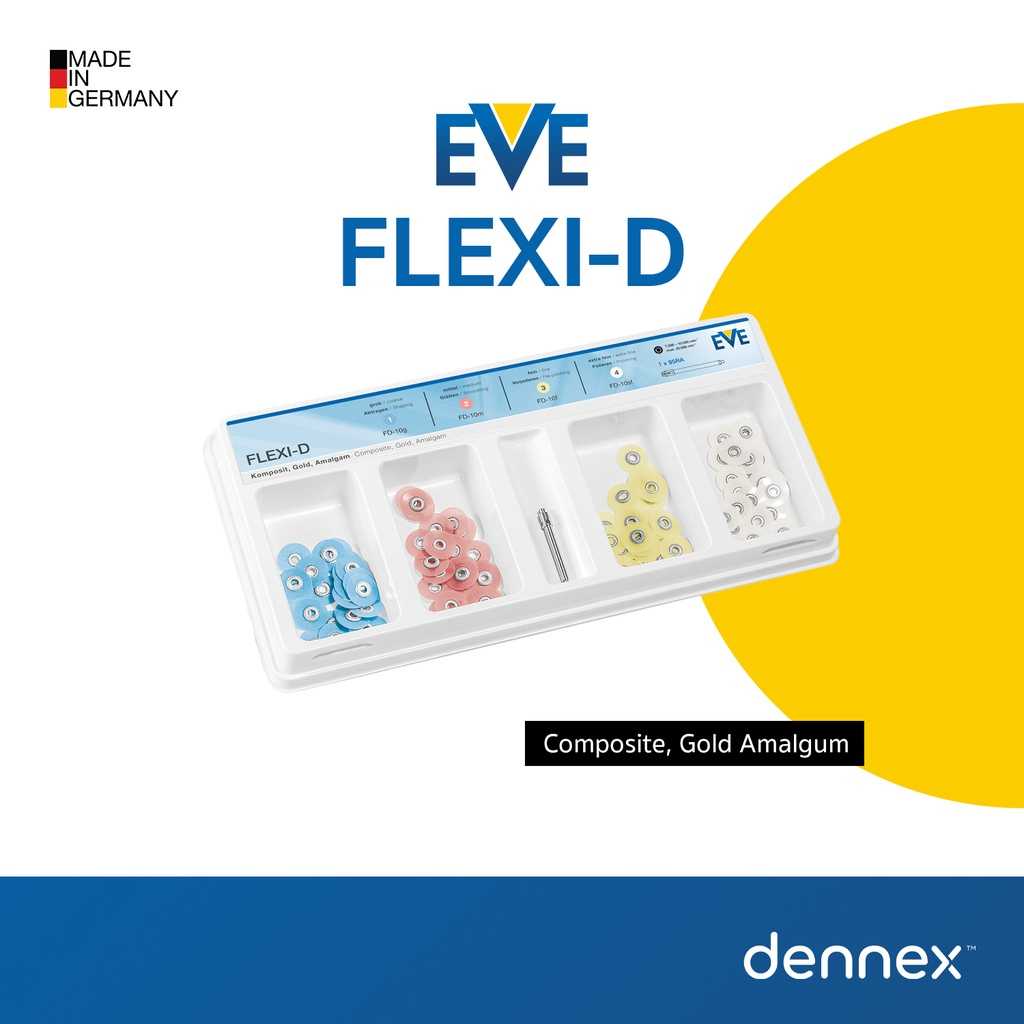ชุดหัวขัด EVE FLEXI-D Starter Set 10mm