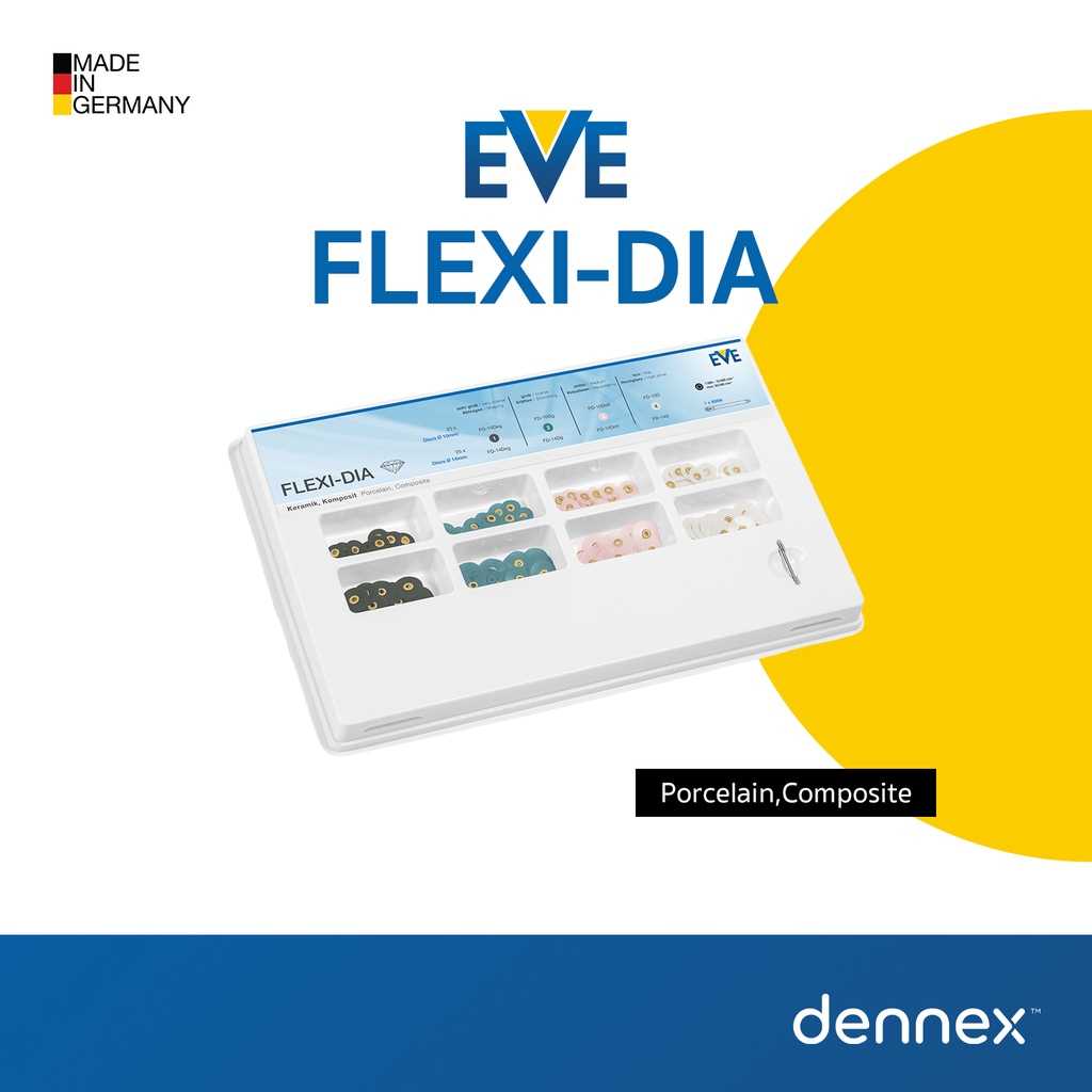 ชุดหัวขัด EVE FLEXI-DIA Starter Set 10mm&14mm