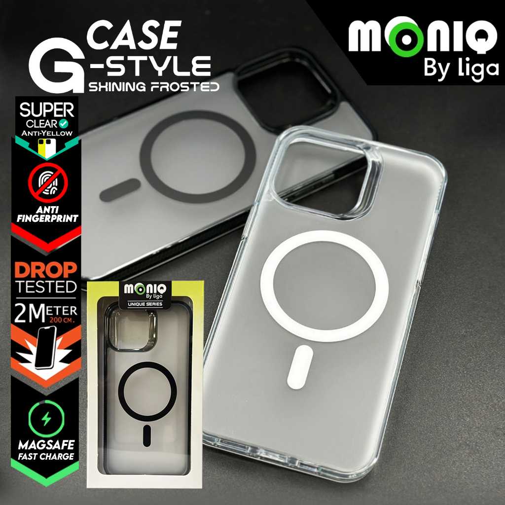 เคสไอโฟน แบบด้าน G-Style Shining frosted masgnetic