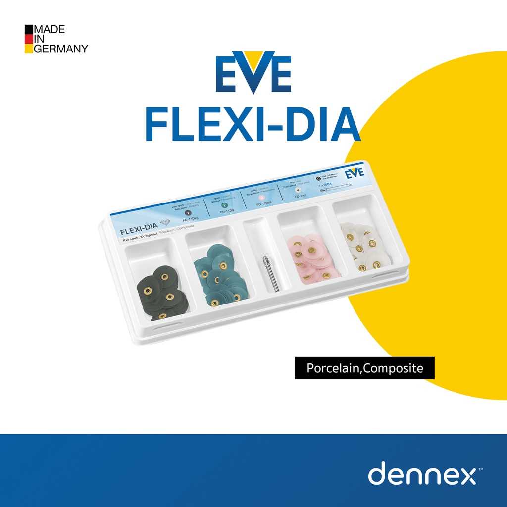 ชุดหัวขัด EVE FLEXI-DIA Starter Set 14mm