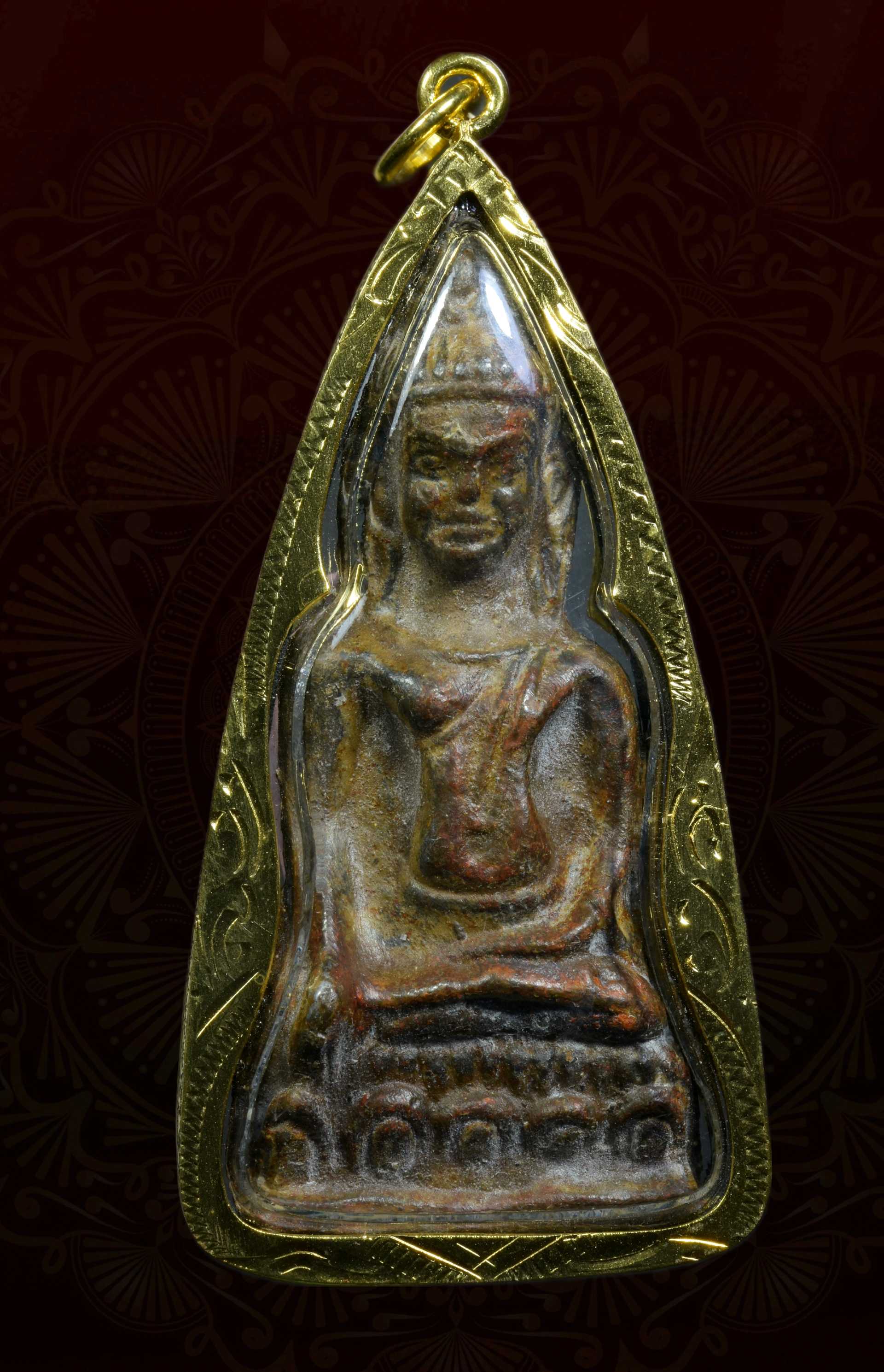 พระลพบุรีหูยาน เนื้อชินตะกั่ว