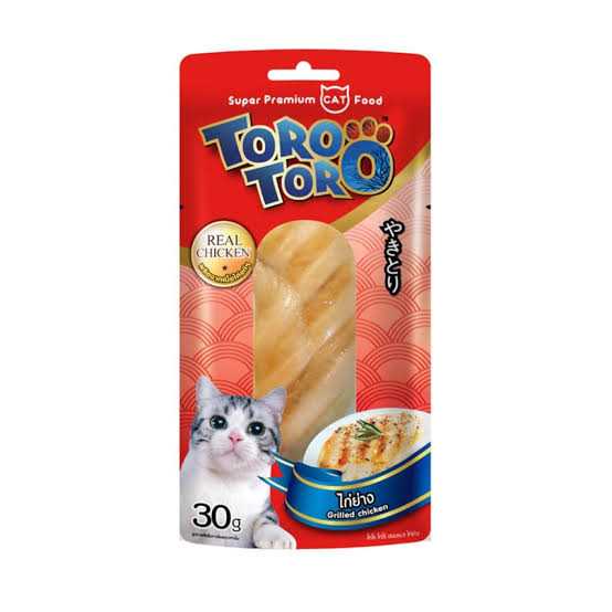 ขนม แมว โทโร่ TORO เนื้อสันในไก่แท้100%