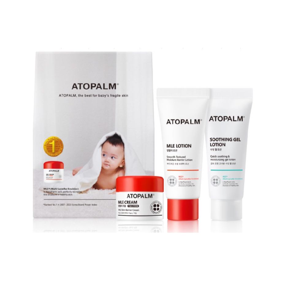 ATOPALM Trial Kit เซ็ตทดลองมอยส์เจอไรเซอร์ 3 items