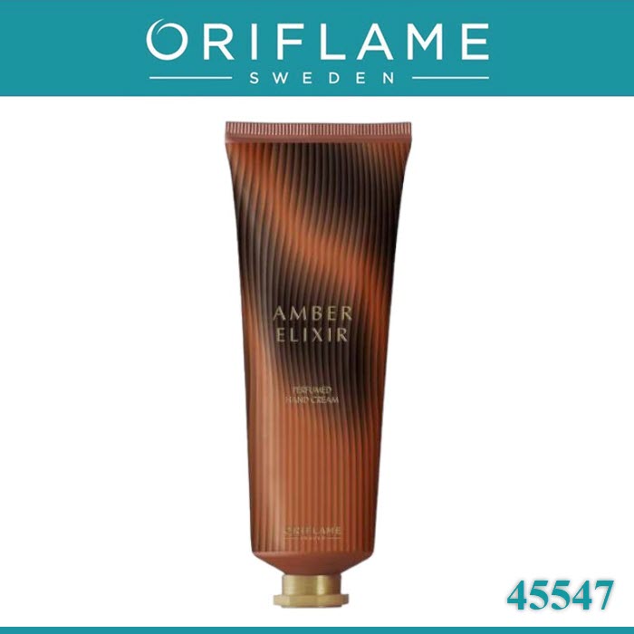 ออริเฟลม 45547 AMBER ELIXIR ครีมทามือ ครีมน้ำหอม บำรุงมือ ทั้งหอมแนะเนียนนุ่ม