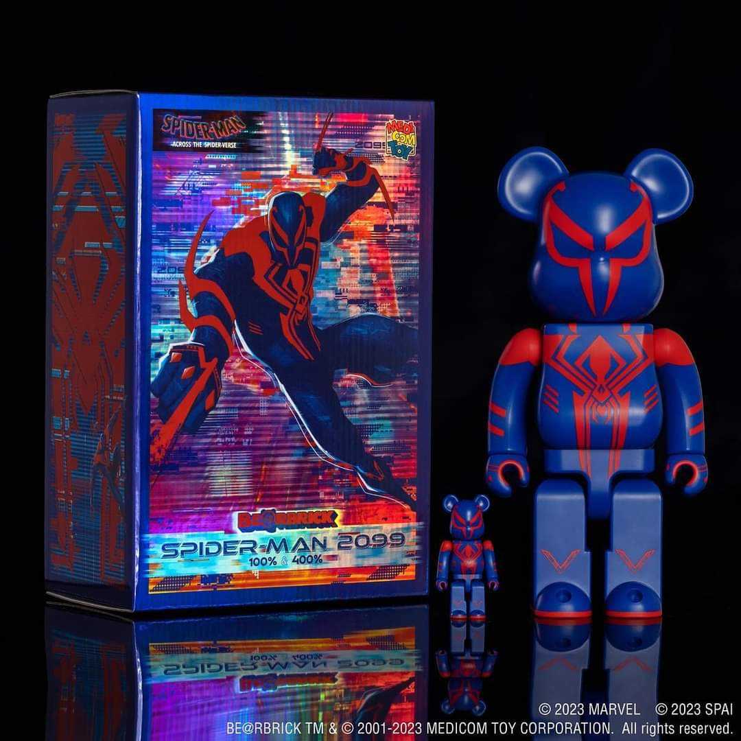Be@rbrick Spiderman 2099 100%+400%