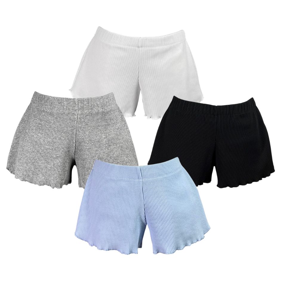 Homegirl Ruffle ripped shorts (กางเกงขาสั้นระบายชายขากางเกง)