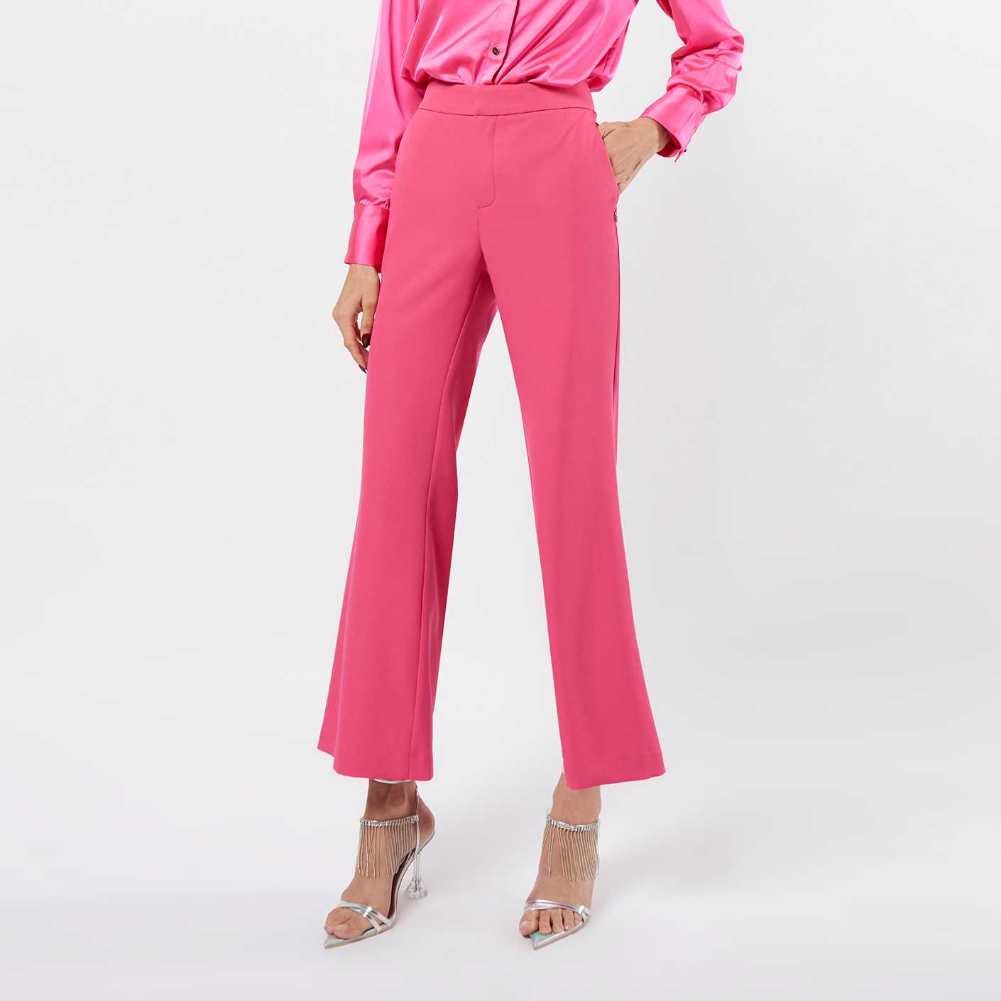 กางเกงทรงแฟลร์ | Fit and Flare Trousers | 06284