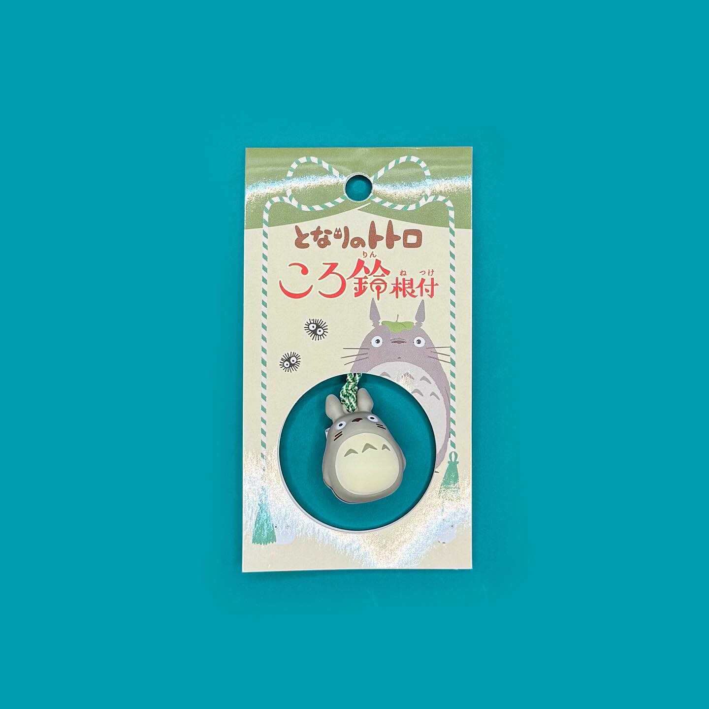 GHIBLI - Ensky Gray Totoro Bell Keychain My Neighbor Totoro