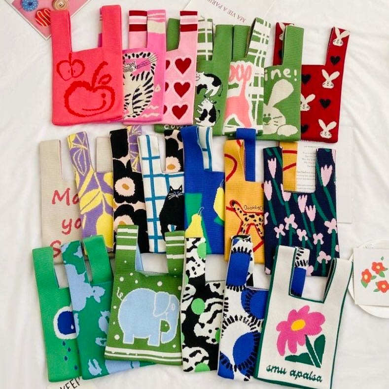 Knit Knot Bag : กระเป๋าผ้านิต  #12