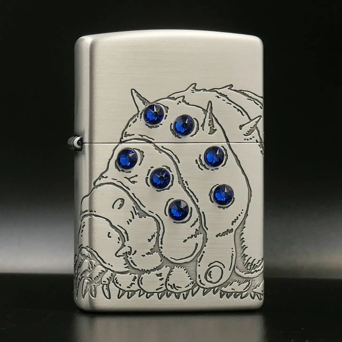 Zippo ไฟแช็กรุ่น ZJP0032 Studio Ghibli - Nausicaä of the Valley of the Wind Blue Eyes Ohmu 靑目王蟲