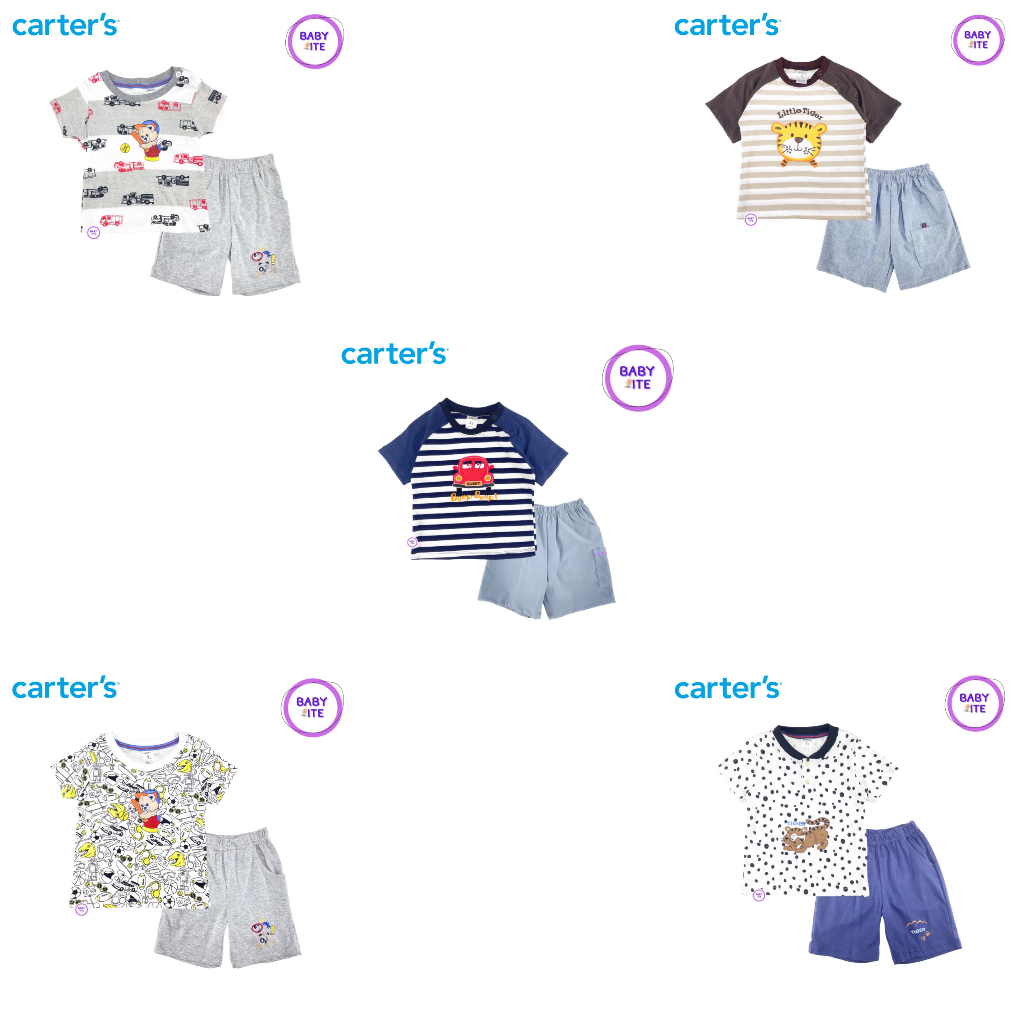 ชุดเด็กผู้ชาย Carter’s ไซส์ 9 เดือน-4 ขวบ (พร้อมส่ง)