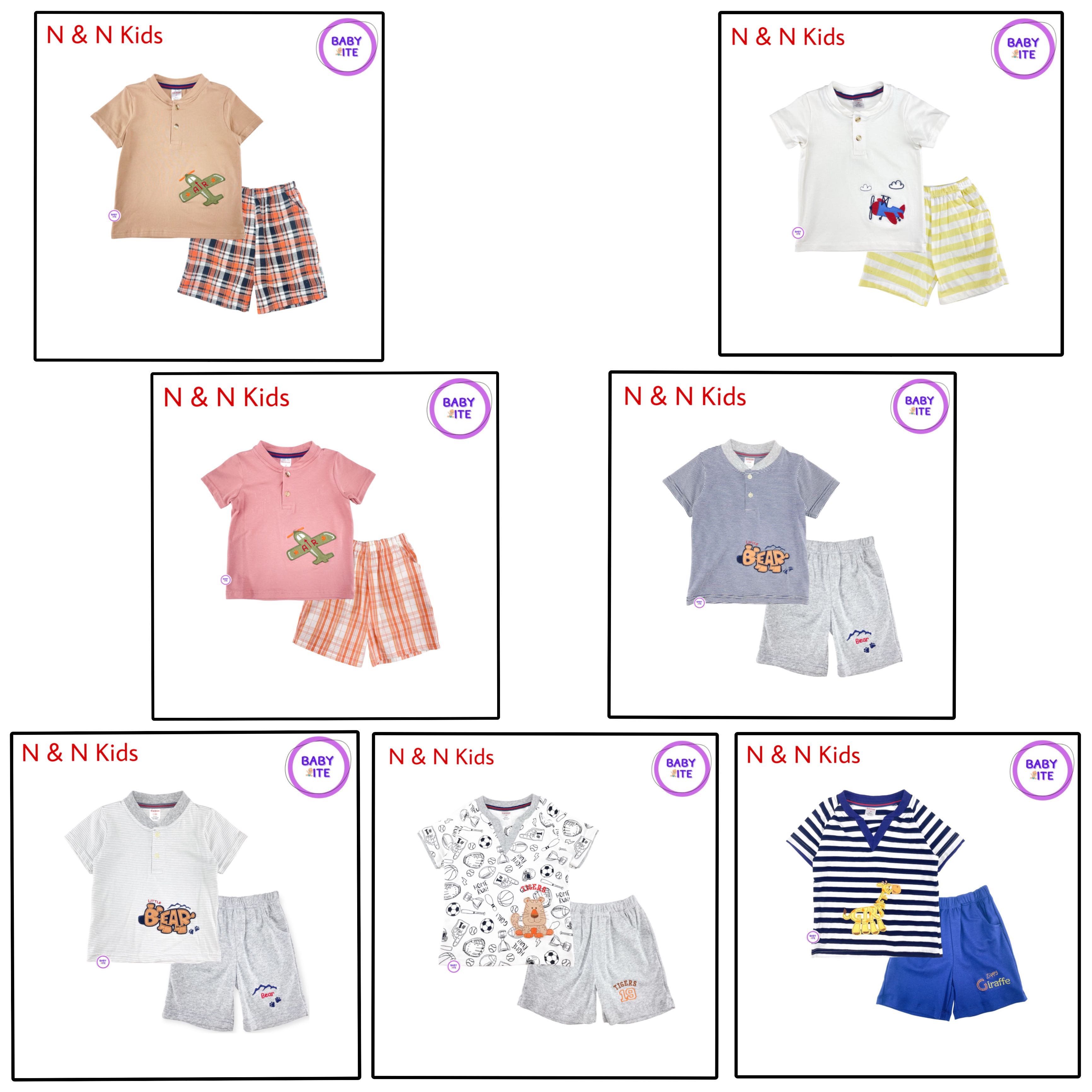 ชุดเด็กผู้ชาย ไซส์ 6-12 เดือน-4 ขวบ (พร้อมส่ง)