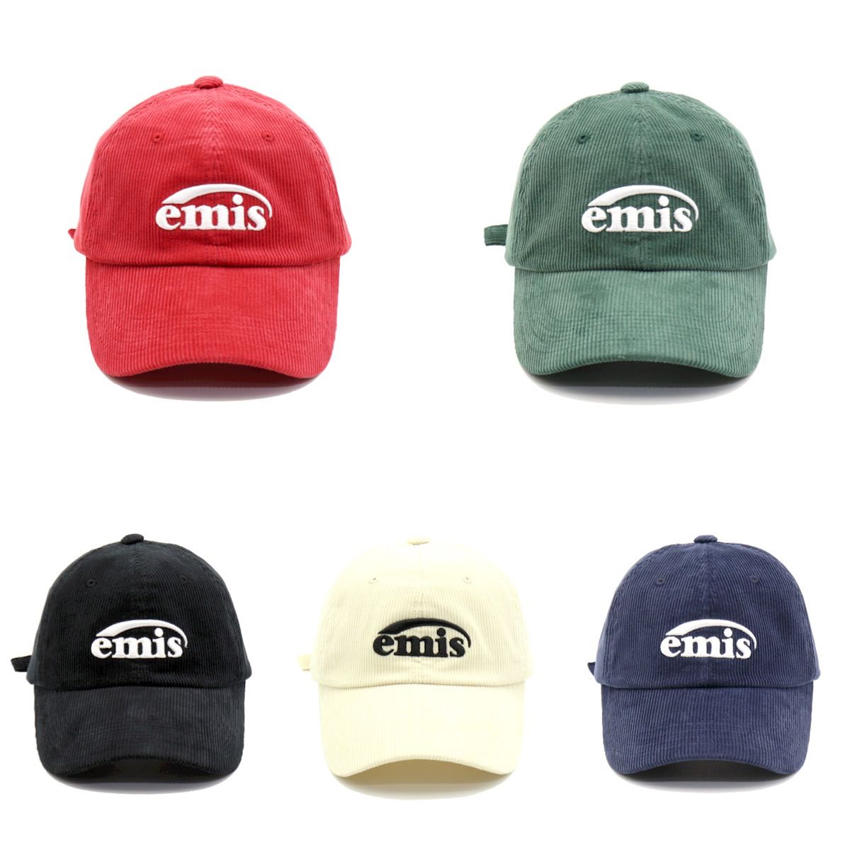 (พร้อมส่ง) หมวกลูกฟูก EMIS - NEW LOGO CORDUROY EMIS CAP
