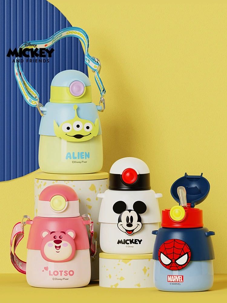 Preorder12-18วัน- ขวดน้ำ 650ml ลิขสิทธิ์แท้ เก็บร้อนเย็น 