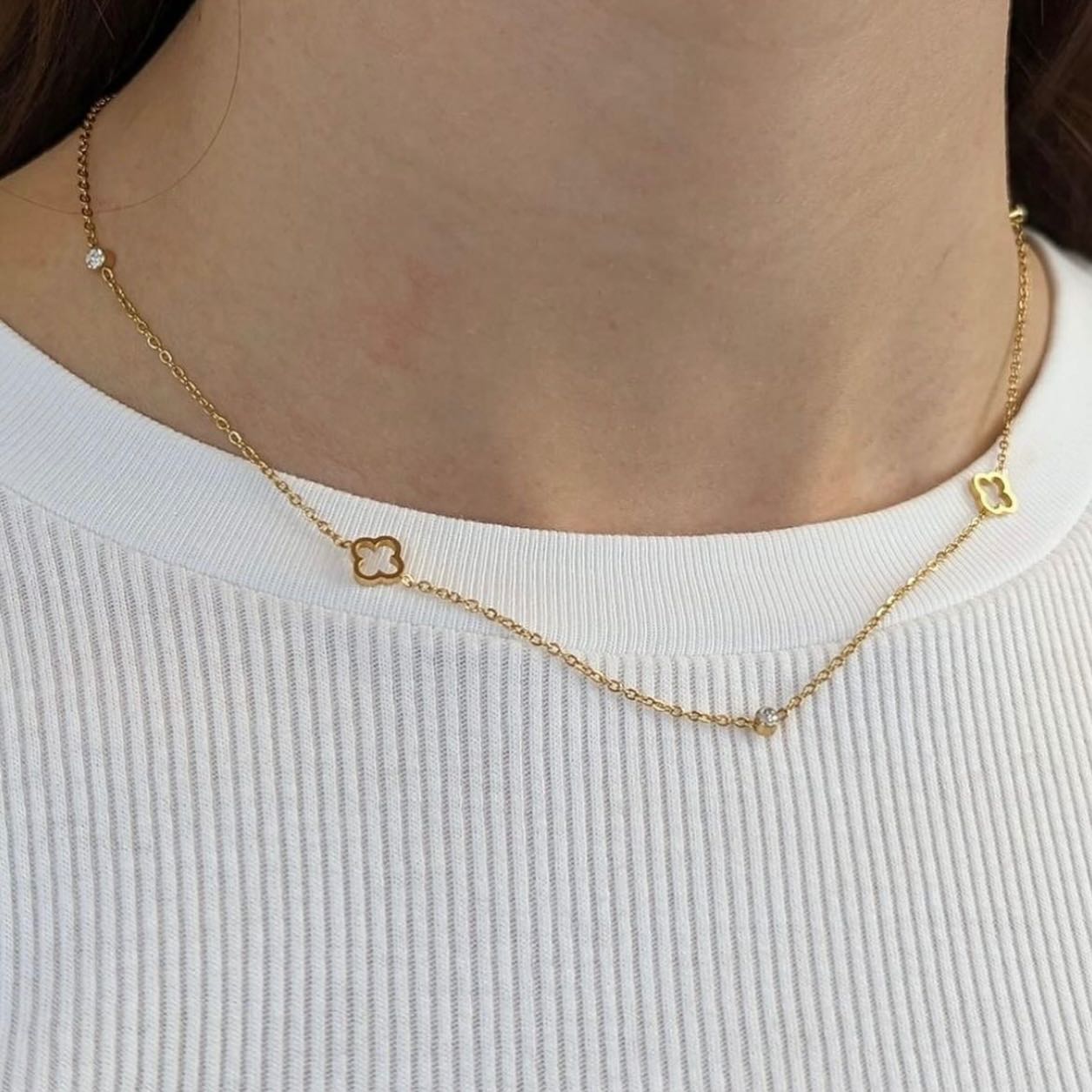 Antona necklace (Stainless steel)
