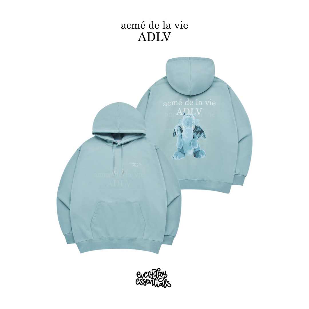 [PreOrder] ADLV - FUZZY DRAGON ARTWORK HOODIE