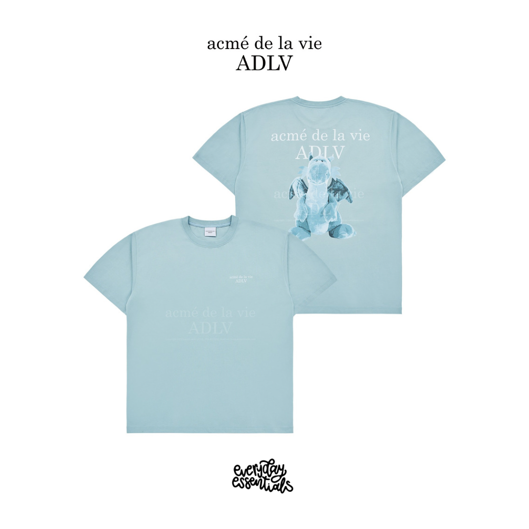 [PreOrder] ADLV - FUZZY DRAGON ARTWORK SHORT SLEEVE T-SHIRT