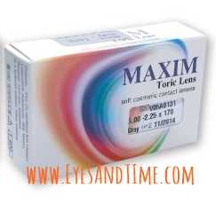 Maxim Colors Toric คอนแทคเลนส์สี สายตาเอียง ราย 2 เดือน แพค 1 คู่ (2 pcs)