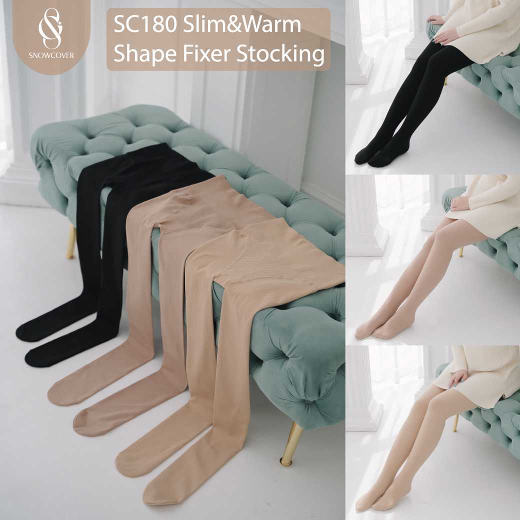 SC180 Slim&Warm Shape Fixer Stocking (Snowcover ถุงน่องกันหนาว)